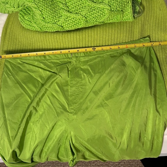 EUC, Company by Ellen Tracy, Cotton knit sleeveless top,silk pants, and Angora - Picture 10 of 11